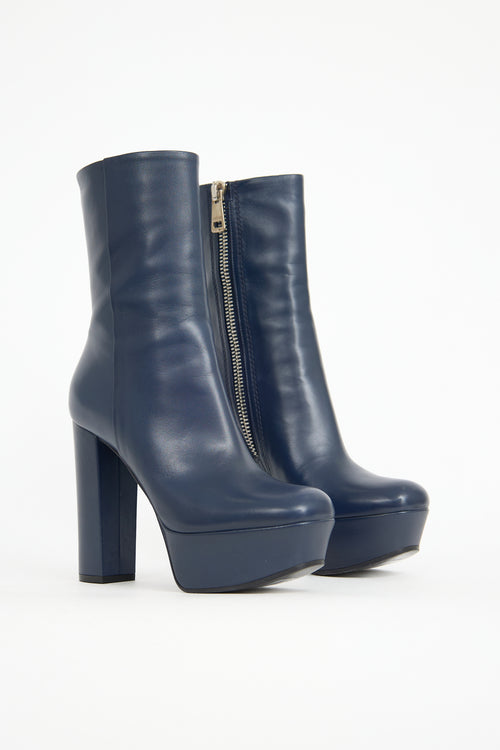 Gucci Leather Platform Boot