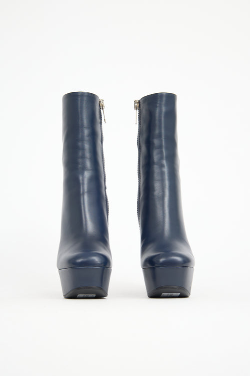 Gucci Leather Platform Boot