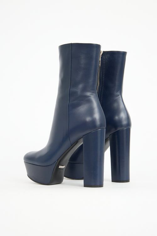 Gucci Leather Platform Boot