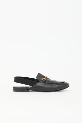 Gucci Leather Princetown Flat