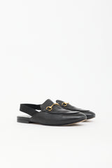 Gucci Leather Princetown Flat