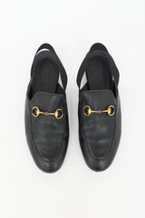 Gucci Leather Princetown Flat