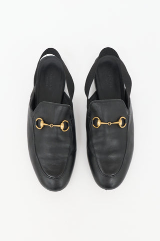 Gucci Leather Princetown Flat