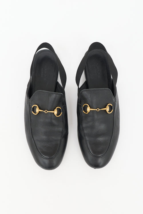 Gucci Leather Princetown Flat