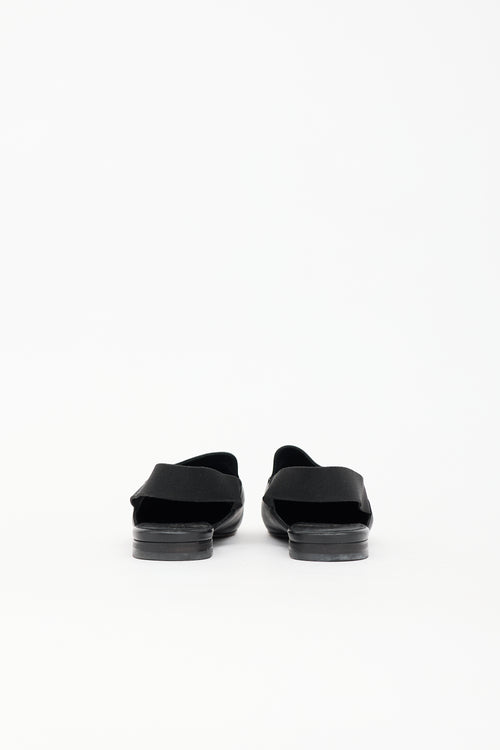 Gucci Leather Princetown Flat