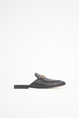 Gucci Leather Princetown Mule