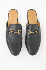 Gucci Leather Princetown Mule