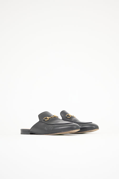 Gucci Leather Princetown Mule
