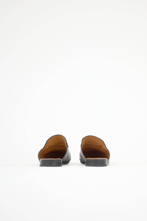 Gucci Leather Princetown Mule