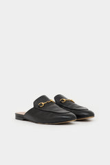 Gucci Leather Princetown  Mule