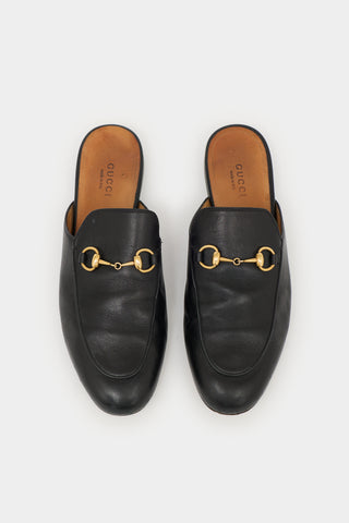 Gucci Leather Princetown  Mule