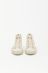 Gucci Leather Printed High Top Sneaker