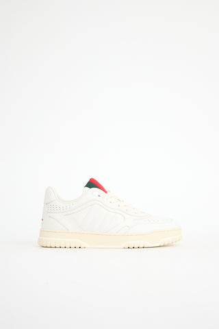 Gucci Leather Re-Web Sneaker