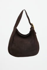 Gucci Leather Ribot Buckle Tote Bag