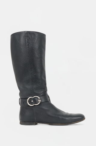 Gucci Leather Riding Boot