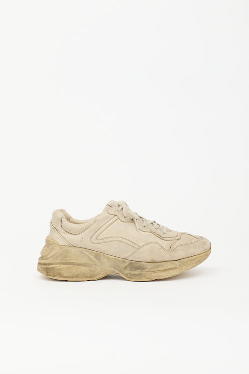 Gucci Leather Rython Sneaker