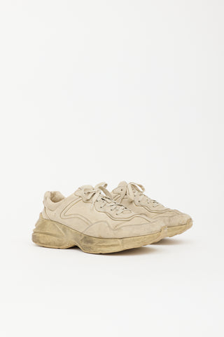 Gucci Leather Rython Sneaker