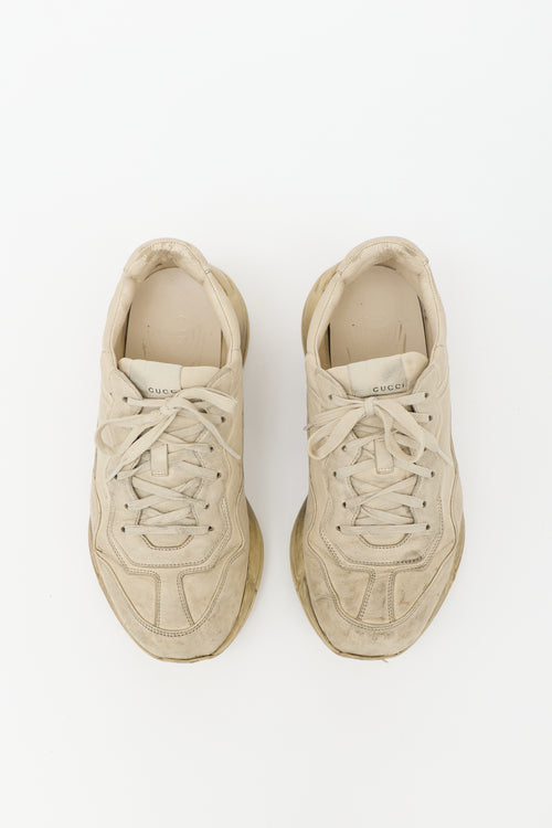 Gucci Leather Rython Sneaker