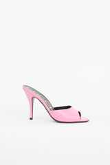 Gucci Patent Scarlet Mule