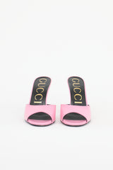 Gucci Patent Scarlet Mule