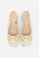 Gucci Leather Slingback Heel