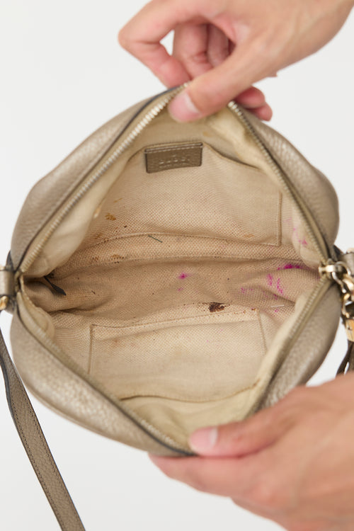 Gucci Leather Small Soho Disco Bag
