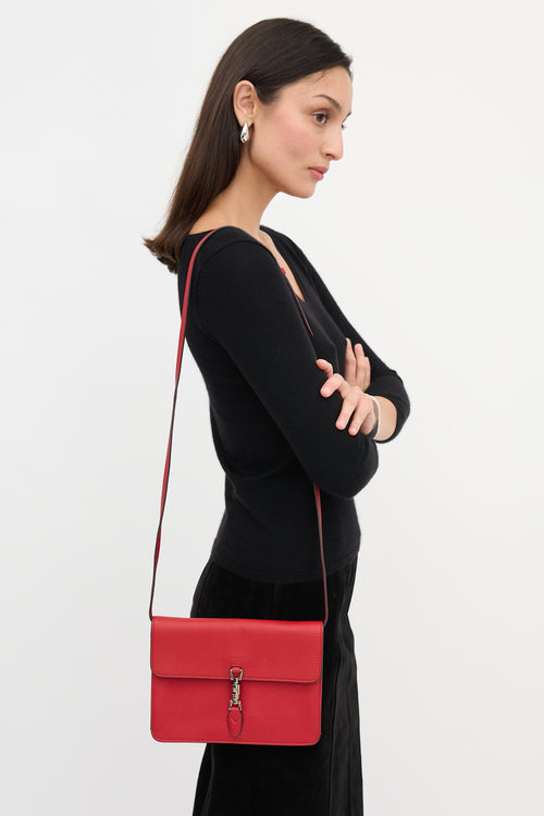 Gucci Leather Soft Jackie Covertible Bag