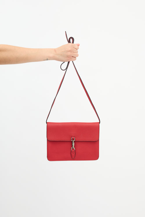 Gucci Leather Soft Jackie Covertible Bag