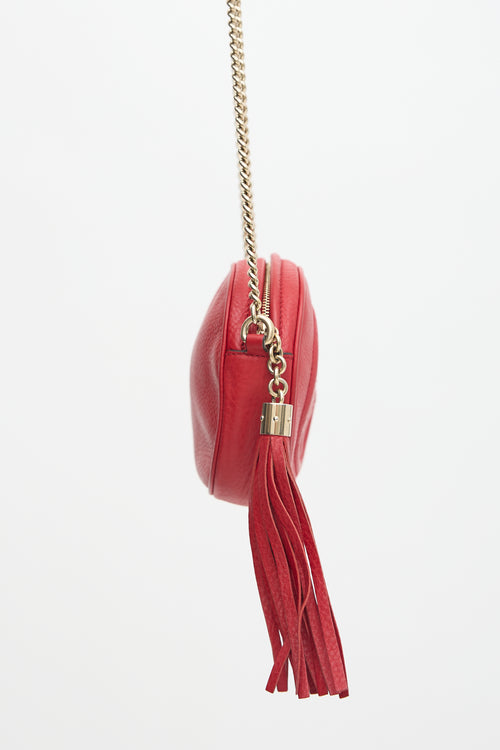 Gucci Leather Soho Mini Chain Bag