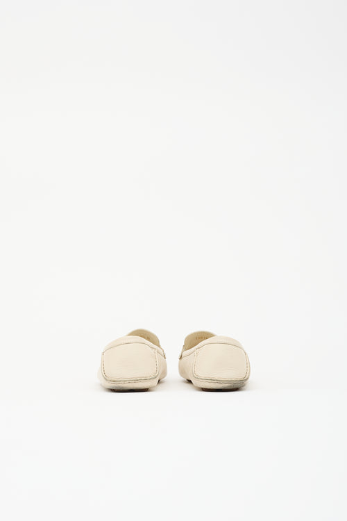 Gucci Leather Driving Loafer