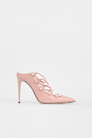 Gucci Leather Strappy Mule