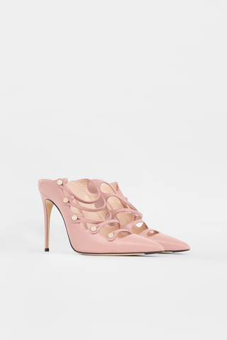 Gucci Leather Strappy Mule