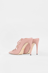Gucci Leather Strappy Mule