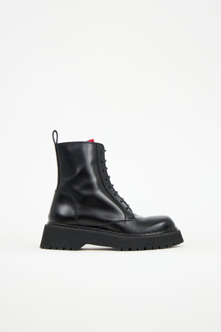 Gucci Leather Thea Ankle Boot