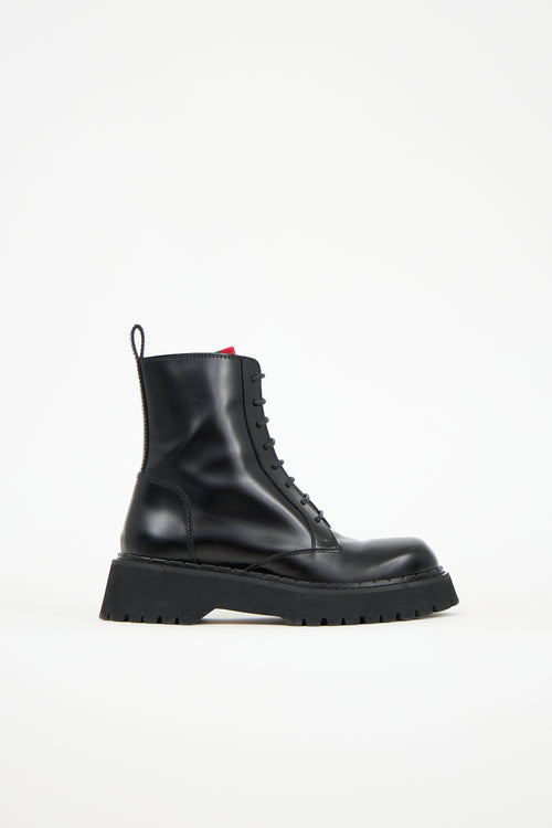 Gucci Leather Thea Ankle Boot