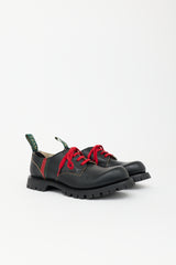 Gucci Leather Web Arley Derby