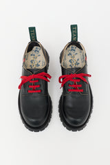 Gucci Leather Web Arley Derby
