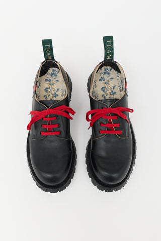 Gucci Leather Web Arley Derby