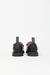 Gucci Leather Web Arley Derby