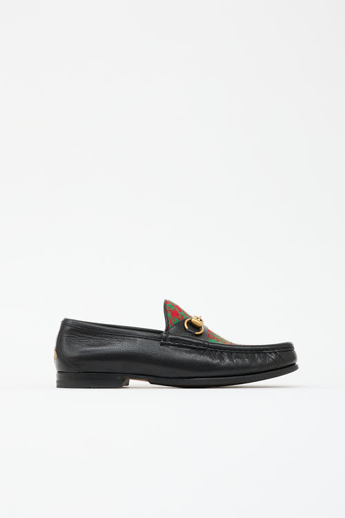 Gucci Leather 1953 Plaid Loafer