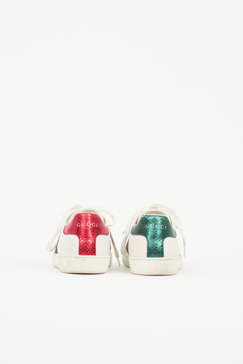 Gucci Leather Ace Sneaker