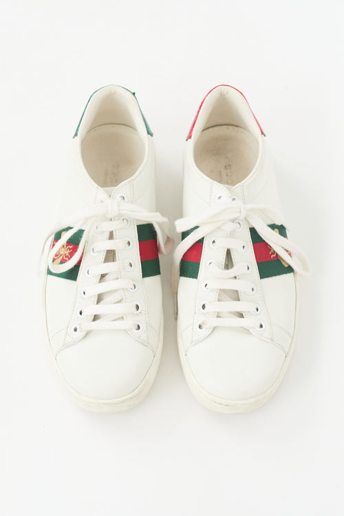 Gucci Leather Ace Sneaker