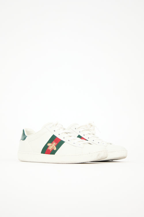 Gucci Leather Ace Sneaker