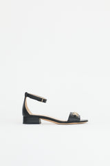 Gucci Leather Ankle Strap Sandal