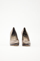 Gucci Leather Bamboo Pump