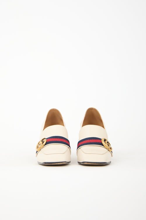 Leather Betis GG Heel