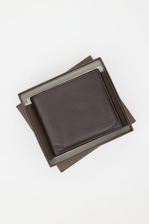 Gucci Leather Bifold Wallet