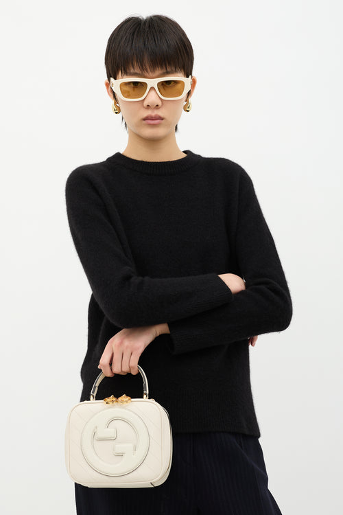 Gucci Leather Blondie GG Bag