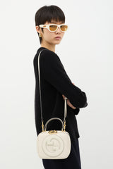 Gucci Leather Blondie GG Bag