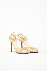 Gucci Leather Cage Sandal